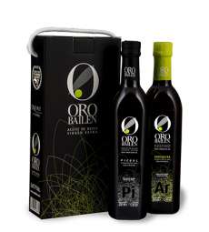 olio d’oliva extravergine Oro Bailen, reserva familiar, Estuche