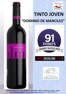 Vino rosso Dominio de Manciles, Tinto Joven