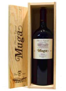Vino rosso Muga  Magnum en caja de madera