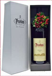 Vino rosso Protos  Magnum en caja de cartón